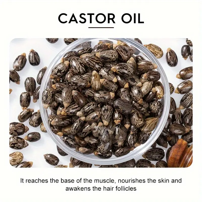 Organic Castor Oil: Hair & Skin Care Essentials 60ml