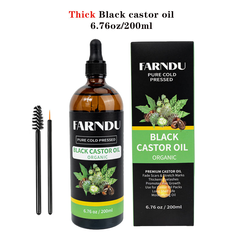 Organic Castor Oil: Hair & Skin Care Essentials 200ml