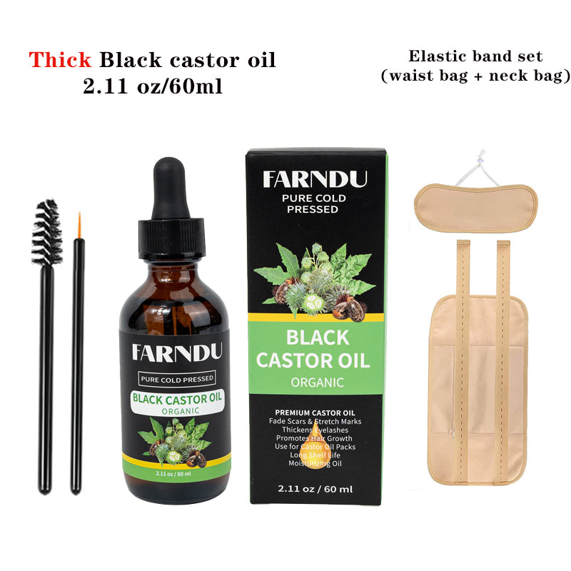 Organic Castor Oil: Hair & Skin Care Essentials 60ml