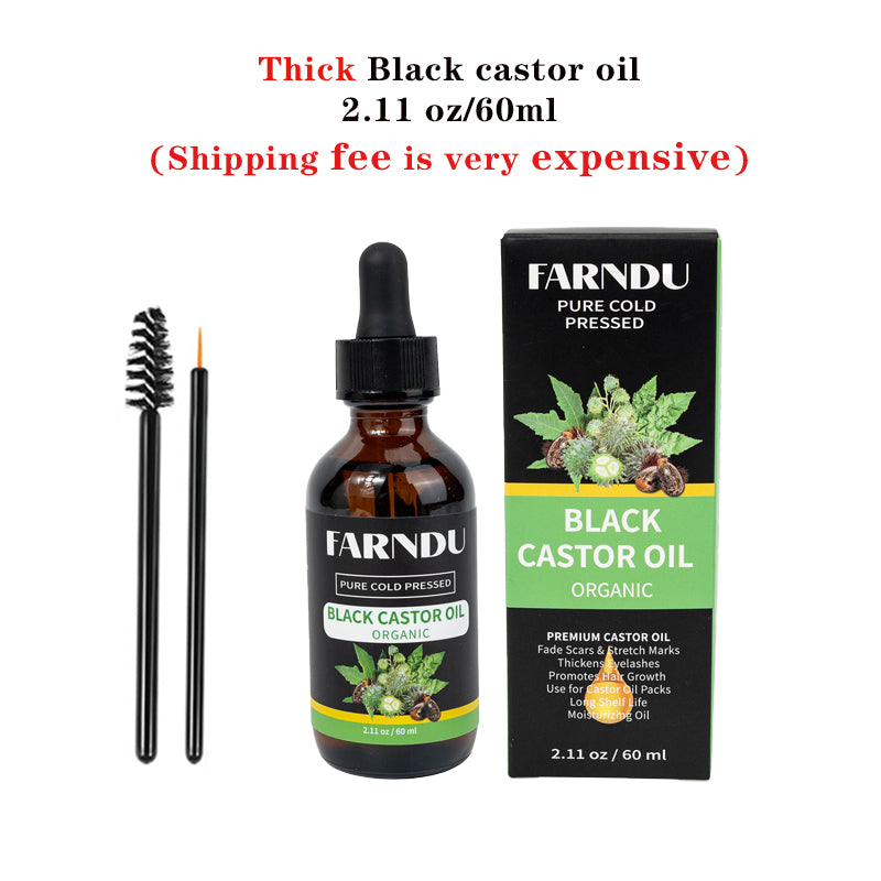 Organic Castor Oil: Hair & Skin Care Essentials 60ml