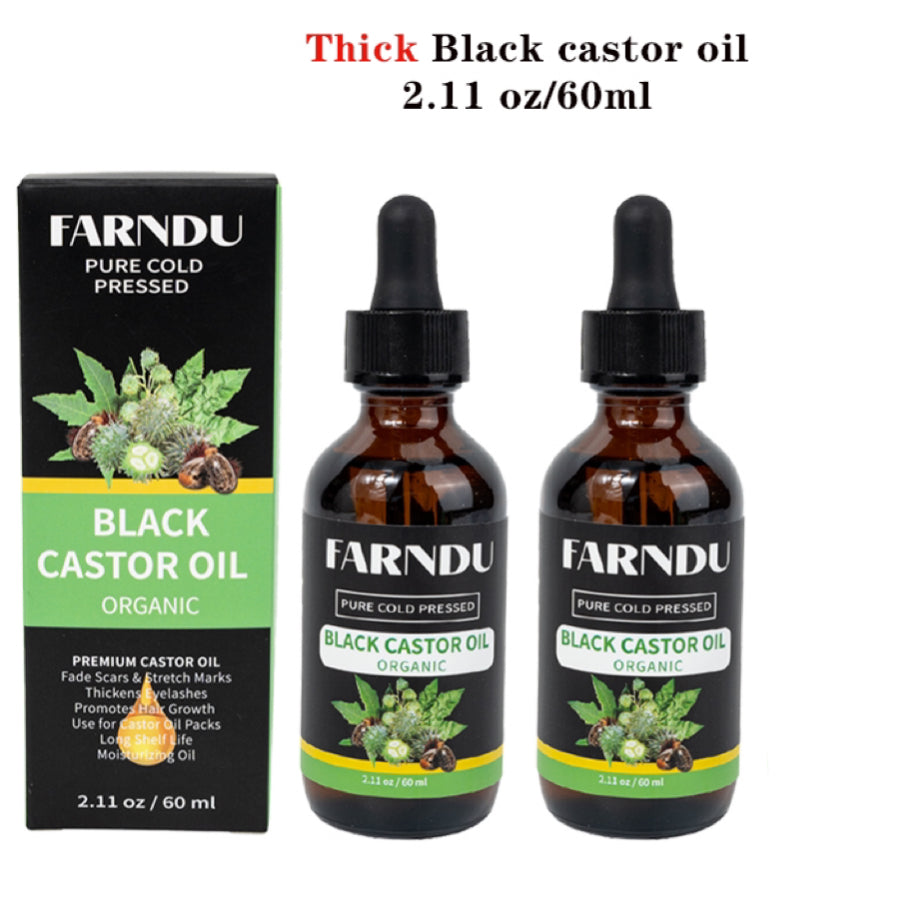 Organic Castor Oil: Hair & Skin Care Essentials 60ml