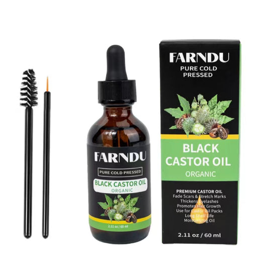 Organic Castor Oil: Hair & Skin Care Essentials 60ml