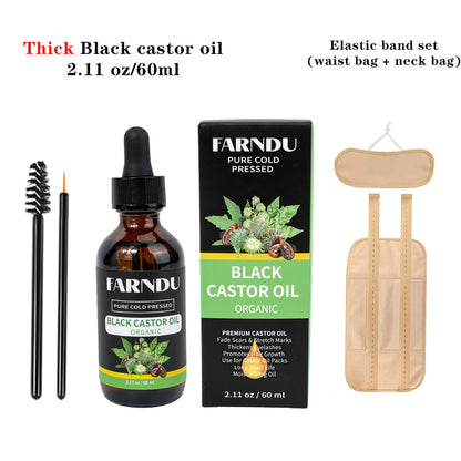 Organic Castor Oil: Hair & Skin Care Essentials 60ml